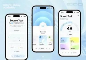 BlueVpn v1.0 - VPN Unlimited Proxy | Super Fast Free VPN & Secure Hotspot