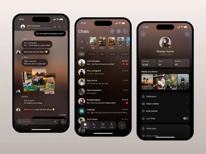 App Chat IOS - Chatting App for IOS - Inspired by WhatsApp