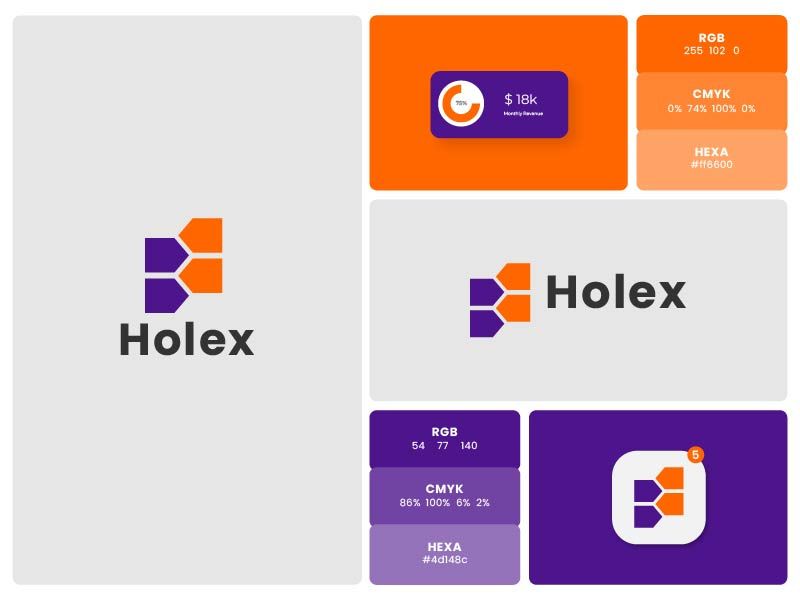 Modern Letter H Logo Design - Lettermark Logo - Creative Logo