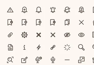 UI — Basic icons