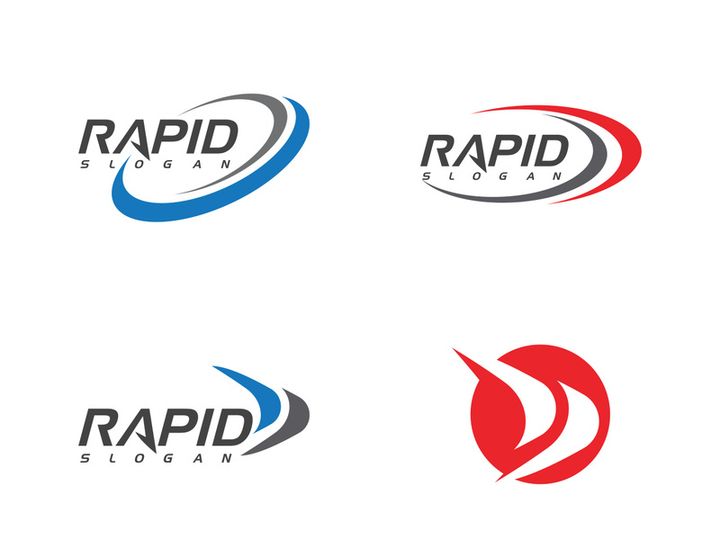 Faster icon design illustration