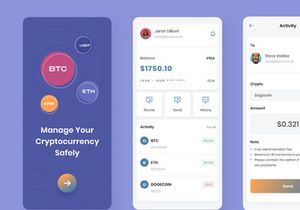 Cryptocurrency Wallet Mobile App