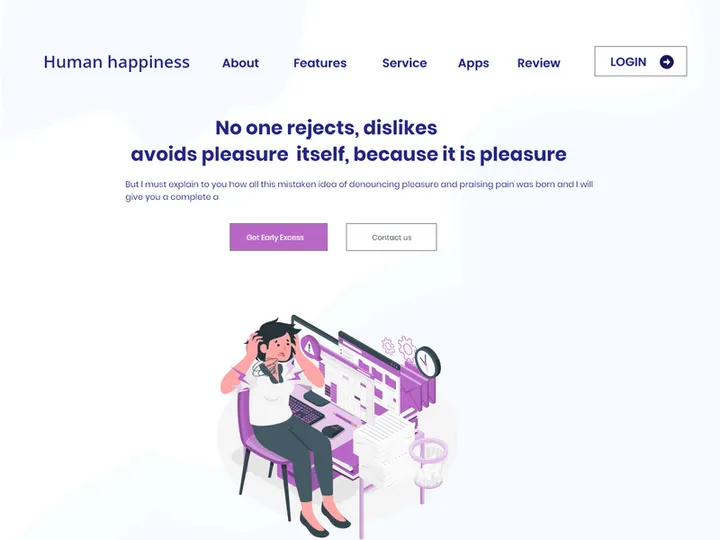 Marketing and Pay System UI page