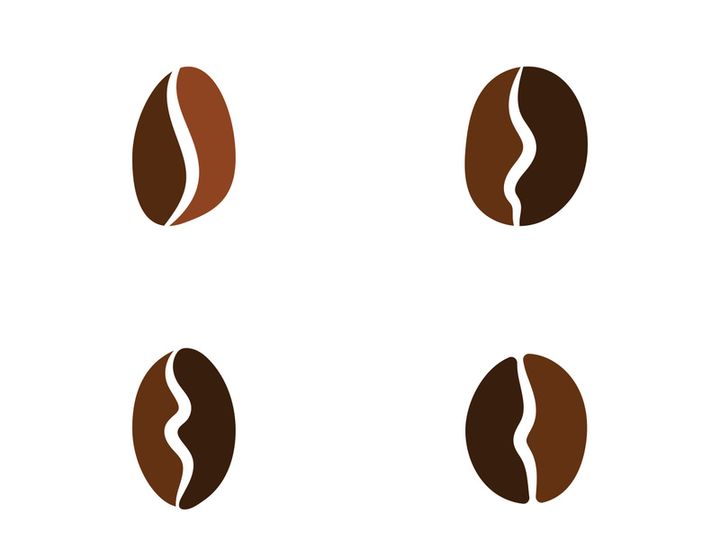 Coffee cup icon Logo Template