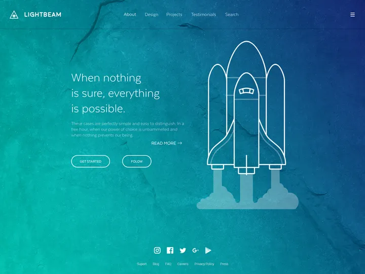 Launch Webpage UI