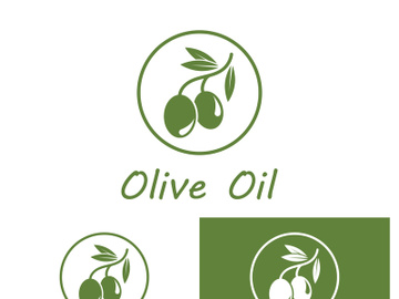 Olive fruit logo design. preview picture