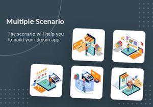 Online Shopping Illustration v1