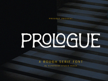 Prologue - Rough Serif preview picture