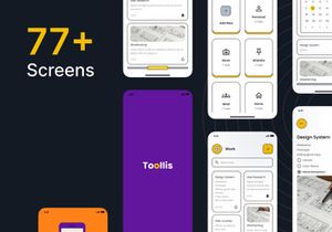 Toollis - To - Do List App UI Kit