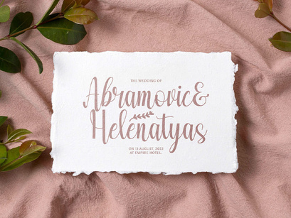 Ameliya - Handwritten Font