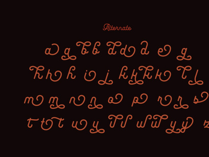 Leuthikline Beautiful Monoline Font