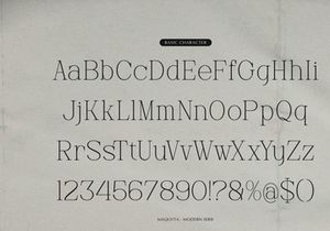 Maqotta | Modern Serif Font