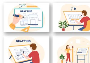 10 Drafting Working Illustration