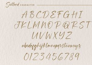 Scotland - Handwritten Font