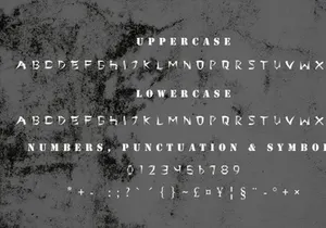 Wastebone - Display Blacletter Font