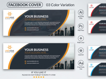 Creative Facebook Cover Design Template preview picture