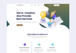 Unpro - Creative Agency Figma Template