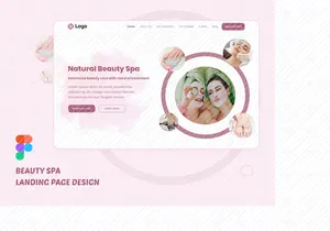Beauty Spa Landing Page Design