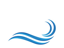 Water wave icon vector illustration design logo