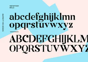 Metaphor Free Display Font