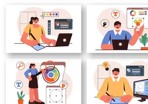 9 Creative Graphic Designer Illustration