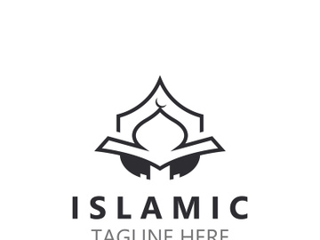 Islamic Mosque Logo design, template Islamic, Islamic Day Ramadan vector graphic creative idea preview picture