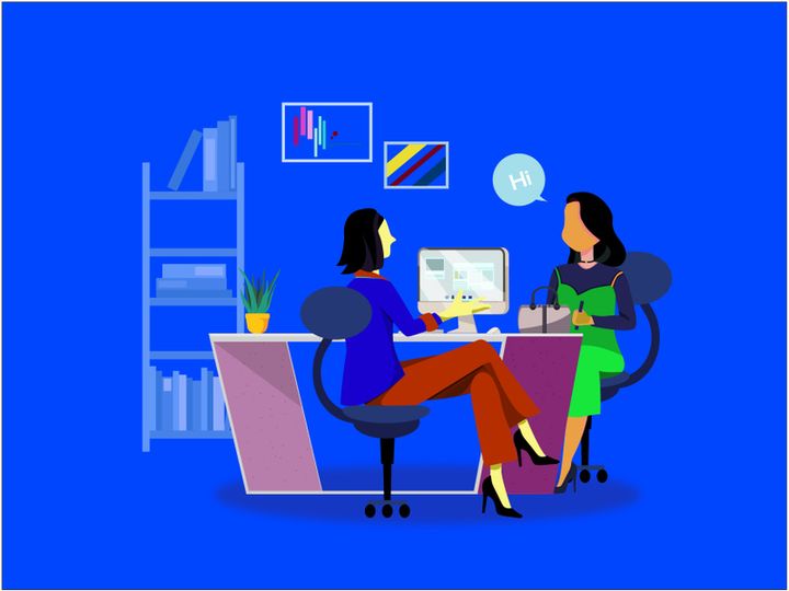 Business Talk Illustration
