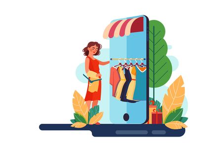 M119_Online Shopping Illustrations