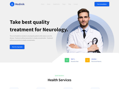 Medinik-Medical-Website-Landing-Page
