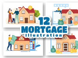 12 Mortgage Flat Illustration preview picture