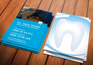 Dentist Business Card Template