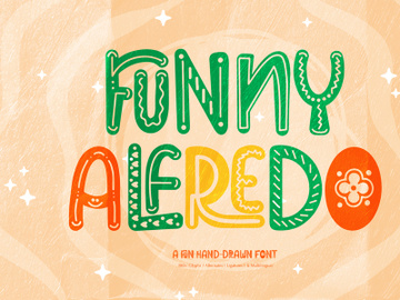 Funny Alfredo | Fun Hand Drawn preview picture