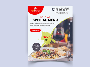 Food Social Media Post Template preview picture