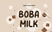 Boba Milk - Sweet & Rounded