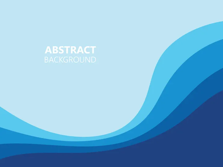 Blue wave water background wallpaper vector