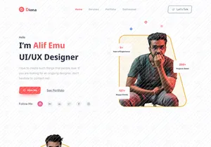 Personal Portfolio Web UI Kit