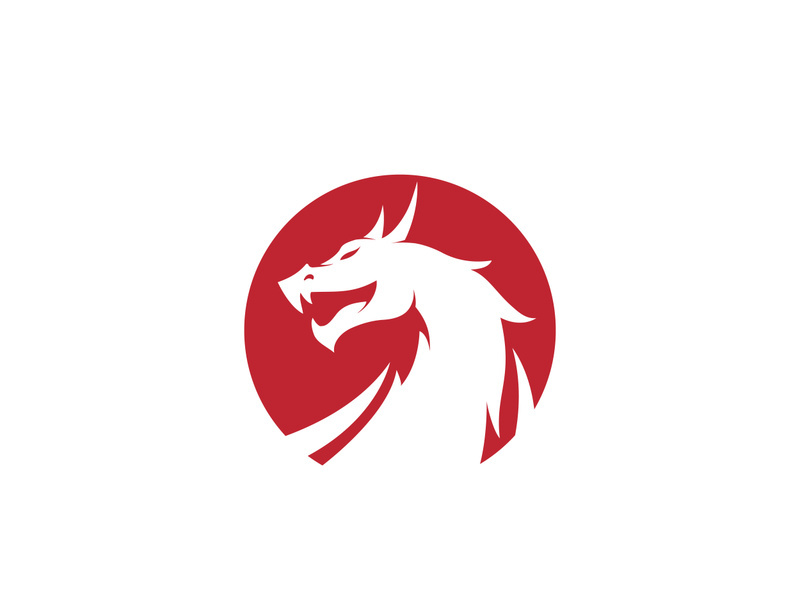 Dragon icon vector illustration design