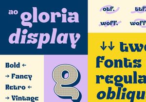 AO Gloria - Display Font