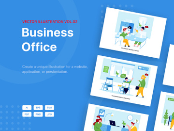 [Part 36] Business Vector Scenes preview picture