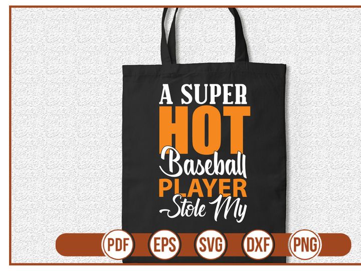 a super hot baseball player stole my t shirt Design