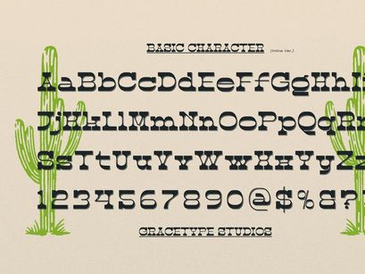Abron Clinton | Western Slab Serif