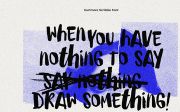 Hurtmore - Scribbles Font
