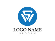 Business corporate S letter logo design vector