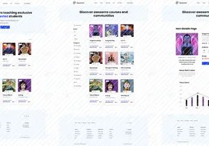 3 In 1 NFT Landing Page UI KIT
