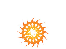 Sun Vector illustration Icon