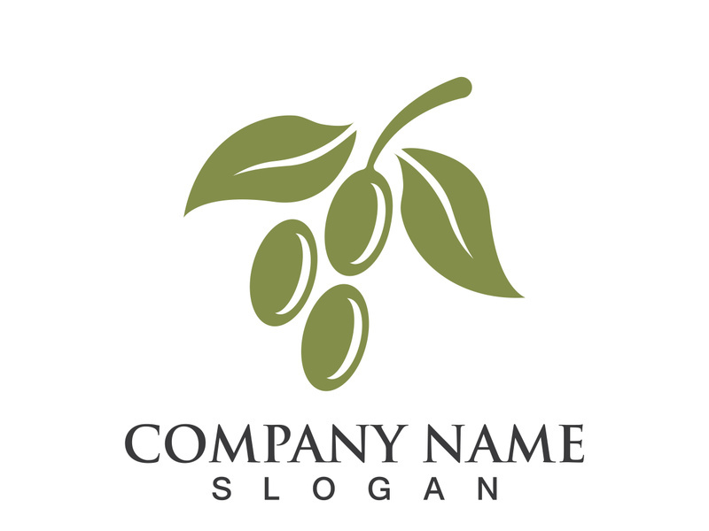 Extra virgin olive oil logo icon design vector illustration