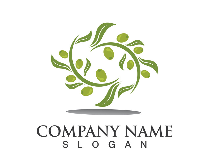 Extra virgin olive oil logo icon design vector illustration