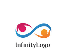 Infinity Design Vector icon illustration Logo template design