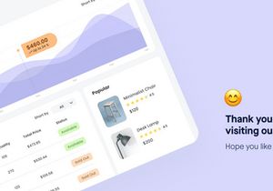 Furnihouse - Furniture Dashboard Admin UI Kit Template