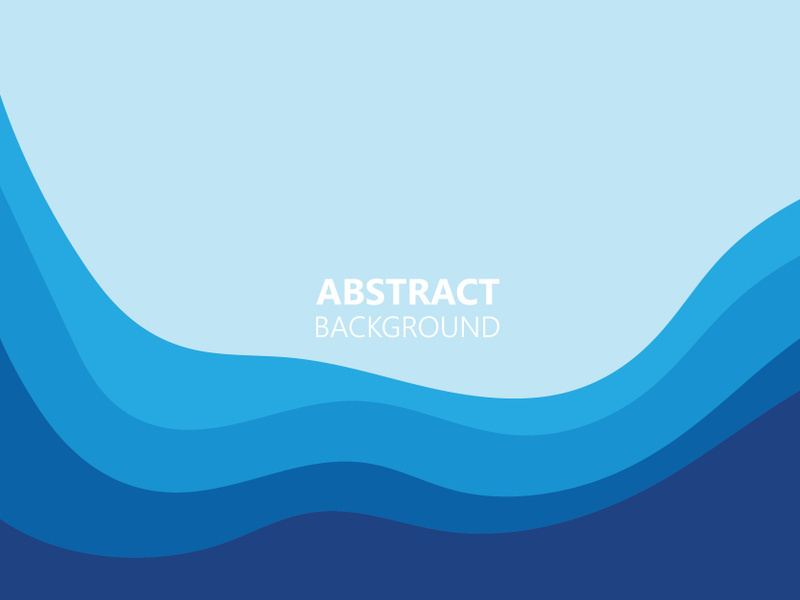 Blue wave water background wallpaper vector